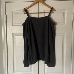 Danskin Bare Shoulder Sweatshirt NWOT